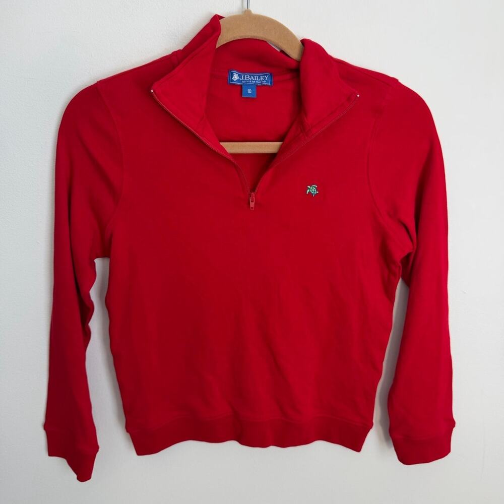 J. Bailey Boys pullover quarter zip size 10